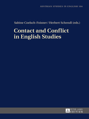 cover image of Contact and Conflict in English Studies